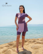 Hector Burgundy Pink - Lite Cover - ETBurkini