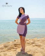 Hector Burgundy Pink - Lite Cover - ETBurkini