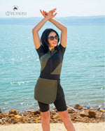 Hector Olive Black - Lite Cover - ETBurkini