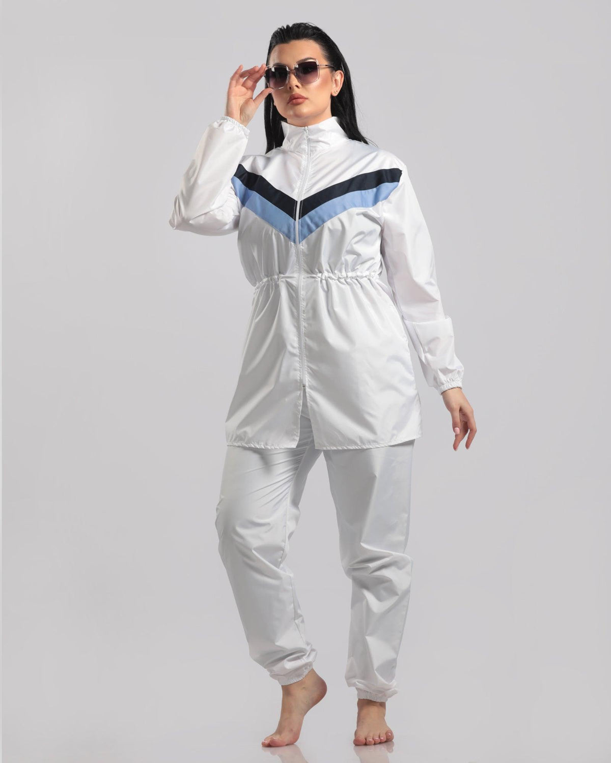 Striped White - ETBurkini