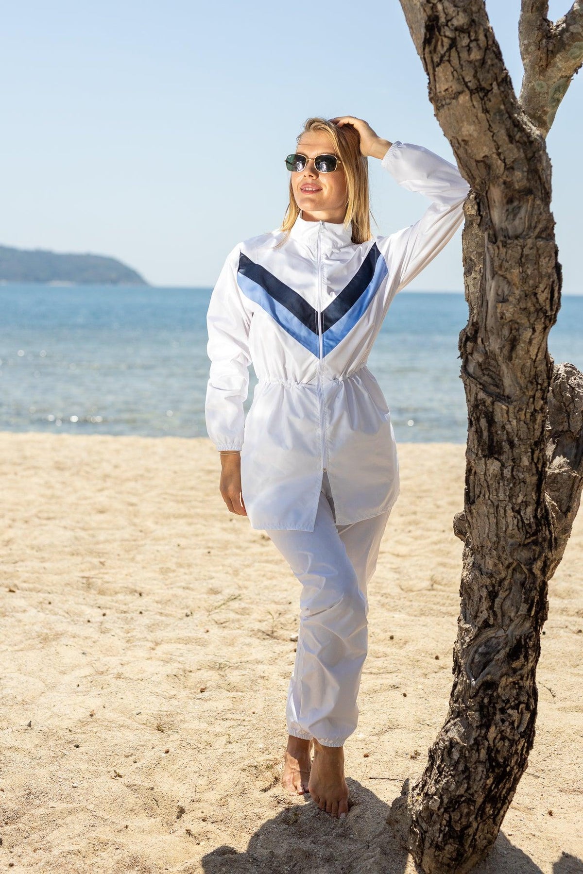Striped White - ETBurkini