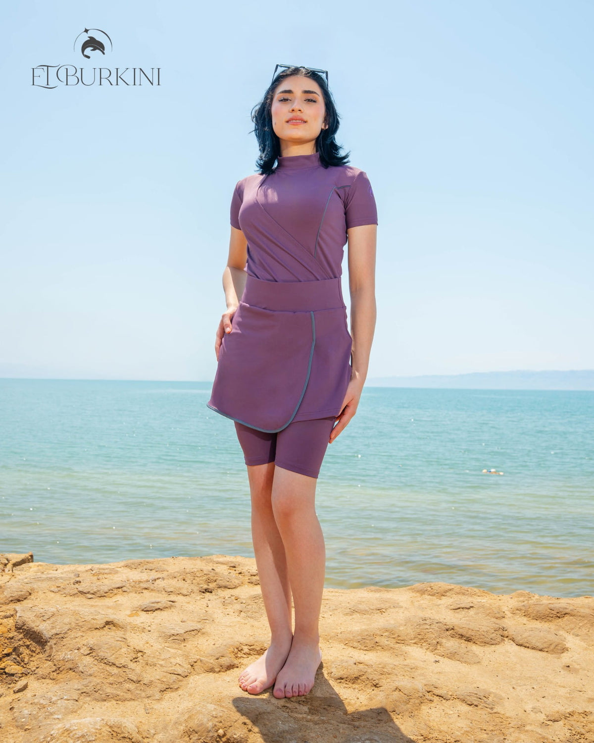 Indo Burgundy - Lite Cover - ETBurkini