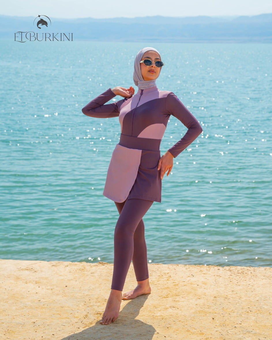 Hector Burgundy Pink - ETBurkini